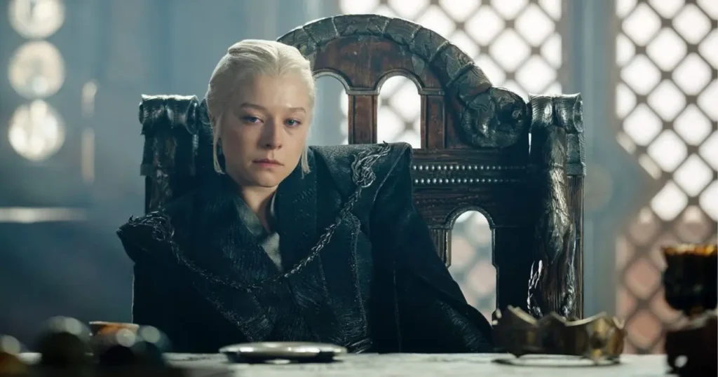 Emma D'Arcy as Rhaenyra Targaryen in House of the Dragon Season 3